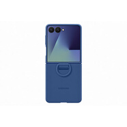 三星 Samsung Galaxy Z Flip7原裝硅膠指環(huán)保護(hù)殼 手機(jī)套 原廠手機(jī)殼 多功能保護(hù)套 藍(lán)色