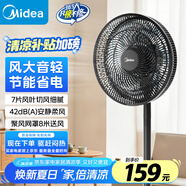 美的（Midea）【超遠送風】家用電風扇落地扇 七葉辦公室臥室輕音電扇立式大風量節(jié)能易拆洗節(jié)能宿舍電扇SAE35CB
