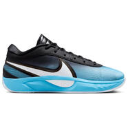 耐克（NIKE）男士冬季運動籃球鞋高性能防滑抓地力輕便舒適 Black/White/Baltic Blue 42.5