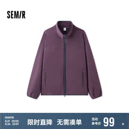 森馬（Semir）夾克男冬抗靜電外套搖粒絨情侶上衣109724108203
