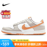 耐克NIKE男子休閑板鞋 DUNK 舒適緩震運動鞋HF5441-110白 42