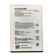 原奘適用于COOLPad老人智能機電池C588S A國產(chǎn)機通用電板CPLD 207全新 黑色通用電池