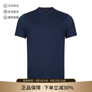 阿瑪尼（ARMANI）新品 EA 男士棉質(zhì)短袖圓領(lǐng)T恤休閑運動短袖T恤 3Z1TM1 1JQSZ F902 深藍色 S
