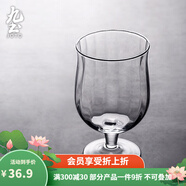 九土INS風(fēng)創(chuàng)意高腳玻璃杯個性網(wǎng)紅甜品杯冰淇淋杯家用咖啡杯香檳酒杯 款式二 200ml 1只