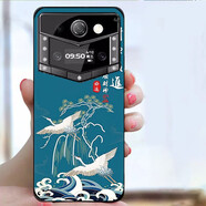 梧瓏Gionee金立A2手機殼GNS2502手機套金立Gionee A2保護套掛繩軟殼 白鶴財源廣進(jìn)+掛繩 其他
