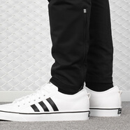ADIDAS/阿迪達斯三葉草男女經(jīng)典運動帆布鞋系帶學(xué)生日?？钚蓍e低幫板鞋 CQ2333 40.5