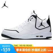 耐克NIKE籃球鞋男緩震JORDAN COURTSIDE 23運動鞋AR1000-100白44