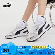 彪馬（PUMA）【復(fù)古跑鞋】緩震透氣薄底鞋休閑鞋男女運(yùn)動(dòng)鞋R78 373117 白-淺灰-黑色-02 40