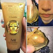 韓國24K GOLD MASK 黃金面膜金箔緊致補(bǔ)水面膜膏撕拉面膜泥越南