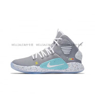 耐克（NIKE）球鞋定制  Hyperdunk X 回到未來(lái) 實(shí)戰籃球鞋 男款 灰藍 AO7890-101TeamD-男款回到 40 定制不退不換
