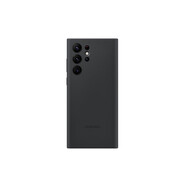 三星（SAMSUNG）適用三星s22ultra液態(tài)硅膠手機殼原裝不卡膜原廠配件套限量版 (淺黑色)散裝單殼 原廠硅膠殼 三星GalaxyS22Ultra