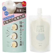 PDC日本洗面奶硅藻土控油去黑頭粉刺深層清潔毛孔潔面120g 120g