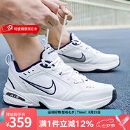 耐克（NIKE）男鞋女鞋AIR MONARCH IVM2K氣墊運(yùn)動(dòng)鞋休閑鞋老爹鞋跑步鞋 415445-102 男女同款 藍(lán)白 37.5