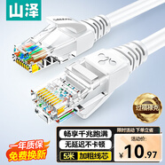 山澤(SAMZHE)超五類網(wǎng)線 CAT5e類高速千兆網(wǎng)線 5米 工程/寬帶電腦家用連接跳線 成品網(wǎng)線 貝吉色 ZW-05