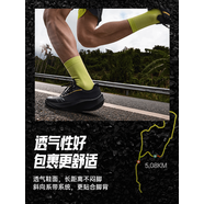 安踏柏油路霸3丨男鞋氮科技專(zhuān)業(yè)競訓訓練鞋透氣耐磨跑步鞋子男運動(dòng)鞋 黑/金屬金-3 40  （男7）