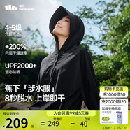 蕉下泳衣女士夏季防曬上衣戶外游泳速干罩衫寬松百搭WR075
