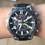 卡西歐（CASIO）手表EQB-501XYDB/XYD/1100YDC-1A太陽(yáng)能藍牙石英防水男腕表 EQB-2000YDC-1A