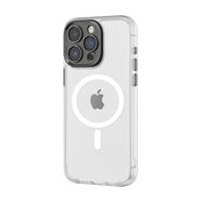 洛克（Rock）Rock適用蘋果15ProMax手機殼新款iPhone15Promax防摔15pro磨砂親 帶磁吸白色 iPhone 15