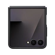 三星Galaxy Z Flip7 Flip 原裝環(huán)保生態(tài)皮保護(hù)殼 手機(jī)殼 手機(jī)套 黑色