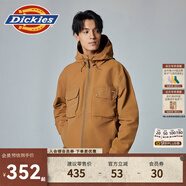 dickies秋冬大容量口袋連帽寬松外套城市輕戶(hù)外夾克男女情侶 鴨棕色 XL