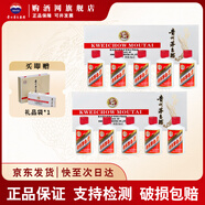 茅臺（MOUTAI） 貴州茅臺飛天茅臺小金條白條小版酒禮盒醬香型白酒 53度 50mL 10瓶 小白條2盒