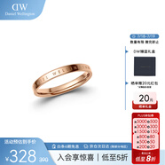 丹尼爾惠靈頓（DanielWellington）dw戒指女時(shí)尚首飾玫瑰金情侶對(duì)戒生日禮物送女友DW00400016