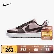 NIKE 耐克大童鞋男女休閑板鞋COURT BOROUGH兒童時(shí)尚舒適運(yùn)動(dòng)小白鞋 DV5456-601 40 【建議腳長(zhǎng)25cm】