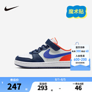 NIKE 耐克男女童休閑板鞋COURT BOROUGH魔術(shù)貼易穿脫兒童運動(dòng)童鞋低幫 DV5457-401 29.5 【建議腳長(cháng)18cm】