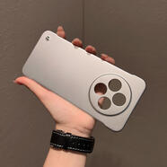 趣器具適用oppoA3無邊框手機保護殼新款A(yù)3pro金屬漆oppoA5pro超薄A2磨砂隱形折疊支架A9簡約A97:5g膚感高 【太空銀】無邊框金屬漆 OPPO:A31