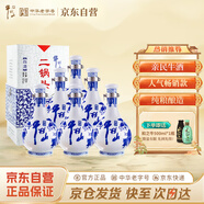 牛欄山 二鍋頭青花瓷 清香型白酒 52度 500ml*6瓶 整箱含禮袋送長輩禮物