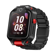 華為（HUAWEI）華為兒童手表 5X Pro  幻夜黑 離線定位 雙屏雙攝 翻轉(zhuǎn)可摘取 NFC公交門禁 游泳級防水 黑色