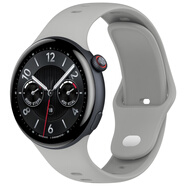 UNIKING適用于vivo watch 5表帶硅膠iqoo WATCH 5腕帶液態(tài)硅膠反扣手表帶智能手表配件男女通用 鉛灰色表帶 適用：vivo WATCH 5