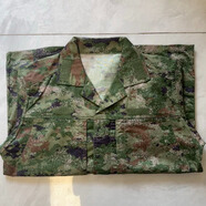 新式正版迷彩服叢林荒漠原廠戶外防刮耐磨訓(xùn)練服單上衣褲子作訓(xùn)服 星綠色夏【單上衣】 175/92-96