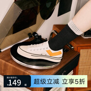 波尼 PONY 低幫帆布鞋50周年紀(jì)念雙色鴛鴦標(biāo)運(yùn)動(dòng)休閑鞋22U1SH16 22U1SH16RW 本白色/寶藍(lán)色 37