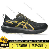 亞瑟士女子輕量透氣跑鞋新款 GT-1000 14 GTX 防水減震支撐運動鞋 黑黃/1012B857.001 37