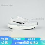 索康尼（SAUCONY）索康尼Triumph 18勝利18女子緩震慢跑鞋透氣舒適運動鞋 白-鞋舌可能有色差 S10595-100 US6.5 / 23CM 37.5