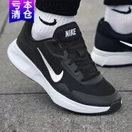 耐克（NIKE）男鞋跑步鞋2025新款夏季REVOLUTION 8運(yùn)動(dòng)鞋網(wǎng)面透氣學(xué)生休閑鞋子 CJ1682-004黑色白 41