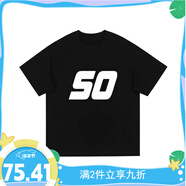 7 FOR ALL MANKINDFORNINES索羅娜涼感速干短袖T恤男女潮牌上衣夏季白色半袖體恤衫 黑色【極速發(fā)貨】 S  -純棉240g