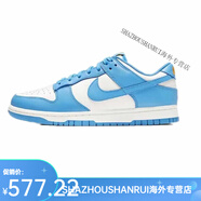 耐克（NIKE）dunk滑板鞋低幫黑白熊貓休閑鞋粉豬影子灰潮流男女情侶運(yùn)動(dòng)鞋 SB-北卡藍(lán) 36
