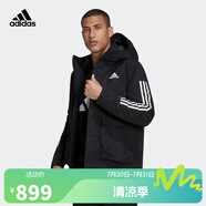 阿迪達斯 （adidas）【滔搏運動】Adidas阿迪達斯男裝上衣連帽戶外舒適百搭寬松棉服 GT1688 XL