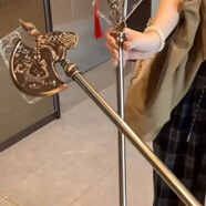 小潔匠選仿真搞笑抽象青龍偃月刀手機殼適用蘋(píng)果1615華為榮耀oppo小米vivo 透明軟殼-仿真斧 蘋(píng)果14promax