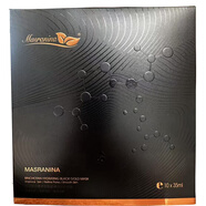 MASRANINA瑪莎妮娜抗皺緊致面膜多肽水潤保濕補水蠶絲面膜淡化細紋黑膜緊 新款黑面膜10片/盒