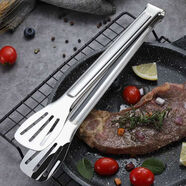 西餐刀叉買(mǎi)1送1 高檔304牛排刀叉不銹鋼加厚刀叉勺子西餐餐具套裝 7英寸精美牛排夾（1個(gè)）