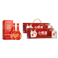 郎酒【官方授權】陳釀53度醬香型白酒 紅10雙瓶+小郎酒12瓶