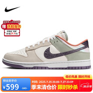 耐克NIKE板鞋男子休閑鞋 DUNK 舒適百搭運動鞋 HV5750-133白綠紫44.5