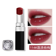 香奈兒（Chanel）可可小姐炫色口紅coco bloom銀黑細(xì)管唇膏七夕情人節(jié)送女朋友禮物 114#酒漬楊梅