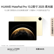 HUAWEI MatePad Pro 13.2英寸 2025 柔光版華為平板電腦OLED柔性護眼屏學(xué)習辦公創(chuàng  )作16+1TB WiFi 流金