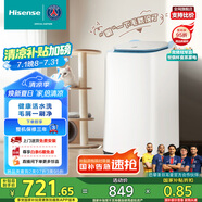 海信（Hisense）小哈利毛易刷波輪洗衣機全自動3公斤迷你洗衣機無孔內桶健康活水洗嬰兒HB30DM56H以舊換新國家補貼