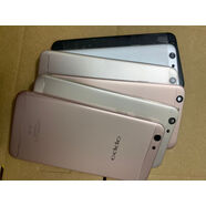 溥畔適用 OPPO A59m A59s 手機(jī)外殼 全套機(jī)殼 前殼邊框后蓋按鍵卡 A59玫瑰色95新后蓋帶下片