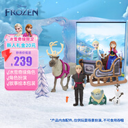 芭比（Barbie）女孩玩具過家家生日禮物-豪華迷你冰雪之力經(jīng)典故事繪套裝HLX04
